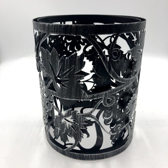 Scentsy Grape Vine Metal Black Warmer Wrap ONLY - Picture 3 of 11